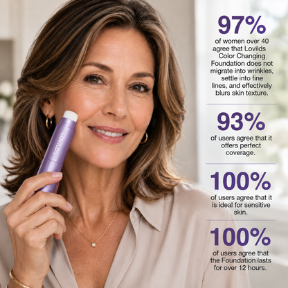 2-in-1 Color Changing Foundation Stick – The stick that makes mature skin glow again